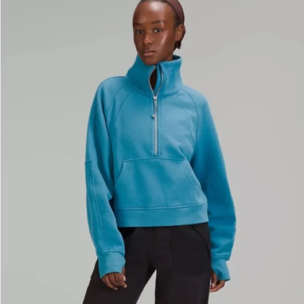 Lululemon half zip scuba!